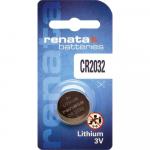 Gumbna baterija CR 2032 litijeva Renata CR2032 225 mAh 3 V, 1 kos