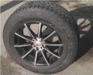 ALU FELGE plus GUMOM BRIDGESTONE 235/65/17 M+S ZIMSKE 4 kom
