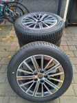 ALU PLAT. 17 col, orig. BMW X1-X2(5x112) + M+S gume 205 60 17+senzorji
