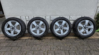 ALU PLATIŠČA 16'' luknje 5x112 + ZIMSKE GUME 205/55 R16