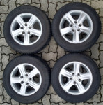 Alu platišča z zimskimi gumami 15'', luknje 5x114.3 4