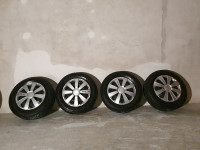 VW original jeklena platišča 15col s pokrovi