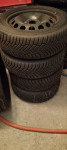 Kovinska platišča z zimskimi gumami Nokian 205/55  R16
