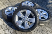 OEM Volvo patišča 18 col XC40,...+ Continental 235 55 18 letne
