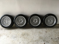 Platišča OEM BMW Style 73 17'' z letnimi pnevmatikami