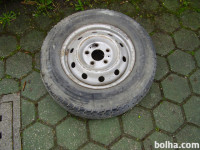 PLATIŠČE S PNEVMATIKO DUNLOP 205/75/16C TOVORNO SPLT800,1X