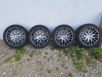 Prodam 4 alu platišča 18 col (ZIMSKE gume)