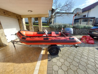 GUMENJAK QUICKSILVER 380HD+YAMAHA 25