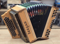 Diatonična harmonika ŠERGAN cis fis h 38 oz 28,98€ mesečno!