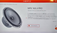 Hertz MPX 165.3 PRO