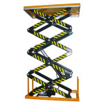 Hidravlična dvižna miza 1600kg - 1700x1200mm - 800-4250mm