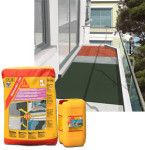 Tesnilne mase za terase in kopalnice - Sika- 33 kg komplet