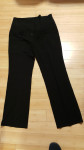 Hlače dolge za nosečnice št. 44 (črne na rob)