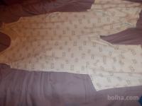 Nosečniška pižama- spalni pajac-bombažni vel. M