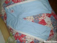 Nosečniške bermuda hlače-svetlo modre, vel XS-S