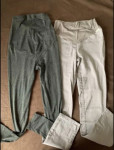 Nosečniške jeans hlače in pajkice št.36