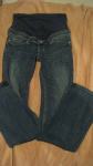 Nosečniške jeans hlače-temno modre, MAMA, HinM, VEL 36