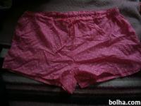 Nosečniške kratke hlače-roza s pikami, vel.L, NOVO