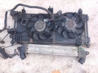 fiat doblo 1.3 1.9 2009 hladilnik vode klime intercooler ventilator