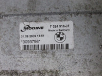 HLADILNIK INTERCOOLER OEM N. 7524916 ORIGINAL REZERVNI DEL BMW SERIE 3