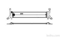 Hladilnik vode 1370081X - Audi Q7 06- (OEM)