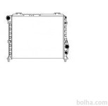 Hladilnik vode 1403081X - Alfa Romeo 75 85-92 (OEM)