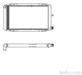 Hladilnik vode 320808-2 - Ford Fiesta 83-89