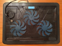 Ventilator / hladilnik / podstavek za prenosnik, tih in učinkovit