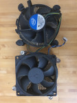 2x ventilator za hlajenje procesorja