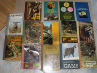 Lovske knjige,17 knjig plus 1 gratis pri nakupu kompleta