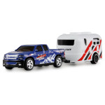 Amewi RC pickup z avtodomom 1:64 RTR moder 6+