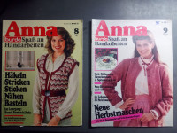 BURDA ANNA REVIJA IN KROJI V NEMSKEM JEZIKU LETO 1980 IN 82 CENA 5 EUR