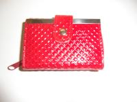 DENARNICA RDEČO USNJE