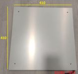 Grelna plošča 12V (3d printer), 410 x 410 + glass