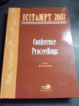 ICIT MPT 2007 CONFERENCE PROCEEDINGS KARL KUZMAN V ANGLEŠKEM JEZIKU