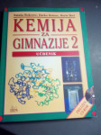 KEMIJA ZA GIMNAZIJE 2  S CD  BUKOVEC UČBENIK  LETO 2008 CENA 7,5 EUR