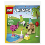 LEGO 30715 Creator Ljubke živali praznujejo rojstni dan (polimerna vre