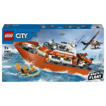 LEGO 60504 City Reševalni čoln obalne straže s helikopterjem