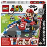 LEGO 72043 Super Mario - Mario Kart: Interaktivni LEGO Mario in standa