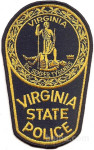 NAŠITEK OZNAKA POLICIJA VIRGINIA - USA