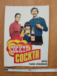 Retro nalepka Cockta sticker kokta cocta 23x16cm original Jugoslavija