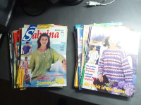 SABRINA REVIJA IN KROJI V NEMŠKEM JEZIKU LETO 1989,95 CENA 2,5 EUR KOM