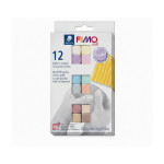 Set Mod.masse Fimo soft MP PC 12*25g različnih barv