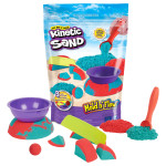 Spinmaster Kinetic Sand - komplet za plesen in preliv (680 gramov pesk