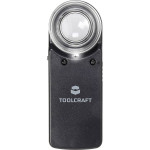 TOOLCRAFT ročna lupa z LED osvetlitvijo, 15x povečava