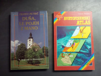 VEROUČNE KNJIGE DUŠA LE POJDI Z MANO IN SVETOPISEMSKI ATLAS