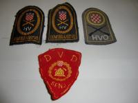 VOJAŠKI ROKAVNI NAŠITEK HVO