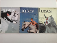HORSES, VSE O KONJENIŠTVU, 3 REVIJE V KOMPLETU, KONJI