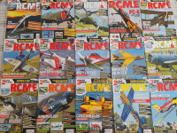 REVIJA ZA MODELARSTVO,RCM&E,AVIONI,LETALA,PLANE,Z NAČRTI
