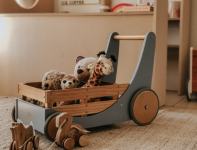 Kinderfeets lesen voziček za igrače in urjenje hoje